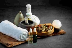 Relaxing massage therapy session at a premium massage center in Abu Dhabi.